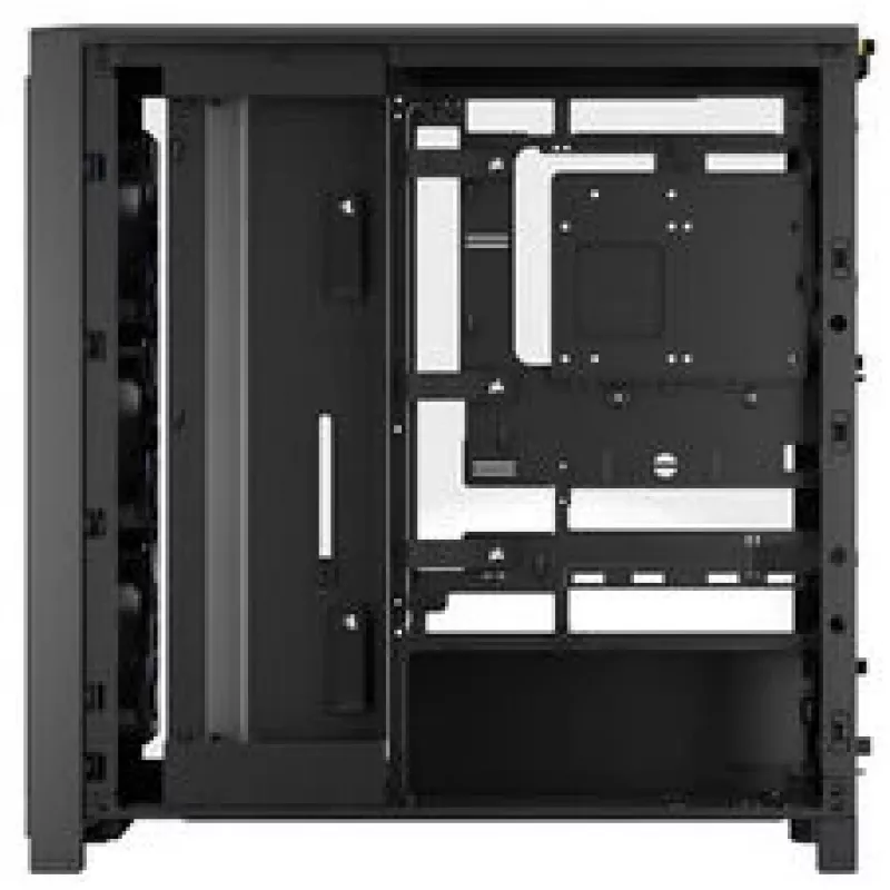 Corsair FRAME 4000X RS Mid-Tower PC skriňa čierna RGB ventilátory 4x RS120 PWM