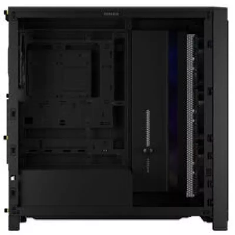 Corsair FRAME 4000X RS Mid-Tower PC skriňa čierna RGB ventilátory 4x RS120 PWM