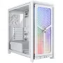 Corsair FRAME 4000X RS Mid-Tower PC skriňa, tvrdené sklo, biela