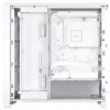 Corsair FRAME 4000X RS Mid-Tower PC skriňa, tvrdené sklo, biela