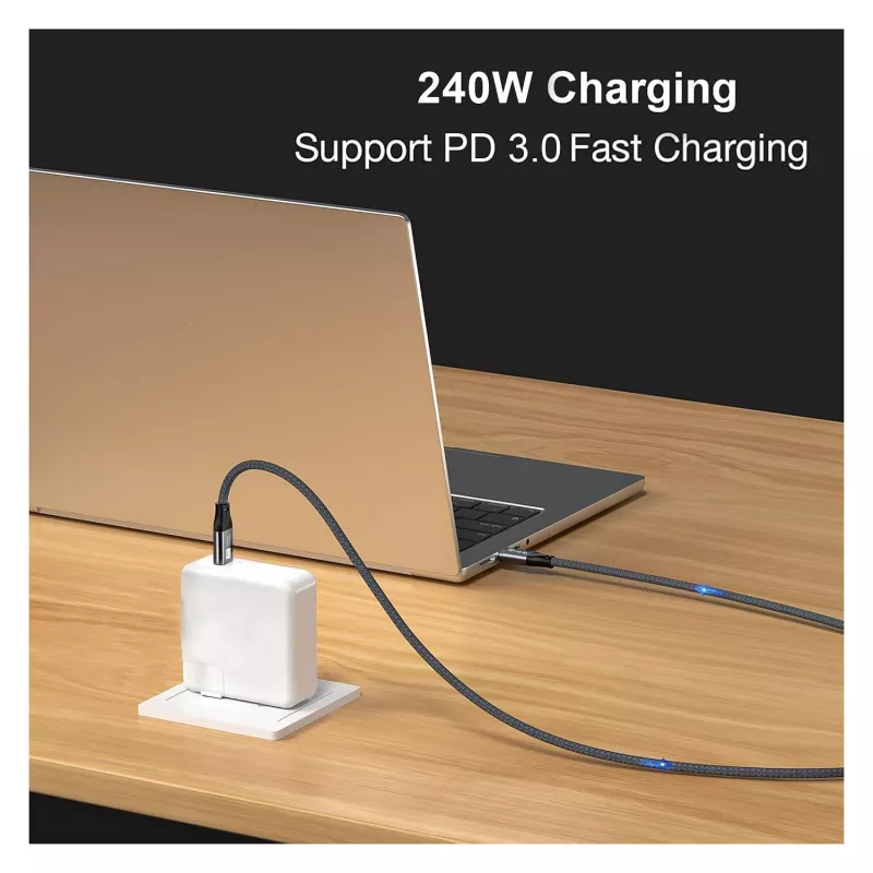 EQUIP USB4 Gen 2x2 C–C kábel 3,0m, PD 100W, 4K/60Hz, 20Gbps, čierny