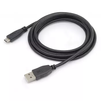 EQUIP USB 2.0 kábel C na A M/M, 0,3 m, USB 2.0 480 Mbit/s, niklované kontakty, čierny