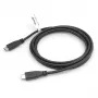 EQUIP USB 2.0 Type-C na Type-C kábel M/M 0,3 m PD 60 W, 0,48 Gbit/s, niklované kontakty, čierny