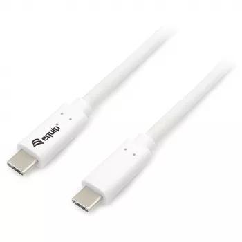 EQUIP USB 3.2 Gen 1 Type-C na Type-C kábel 0,5 m PD 60 W 5 Gbit/s biela