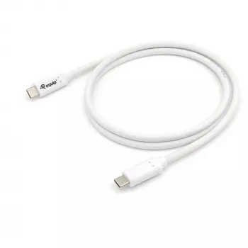 EQUIP USB 3.2 Gen 1 Type-C na Type-C kábel 0,5 m PD 60 W 5 Gbit/s biela