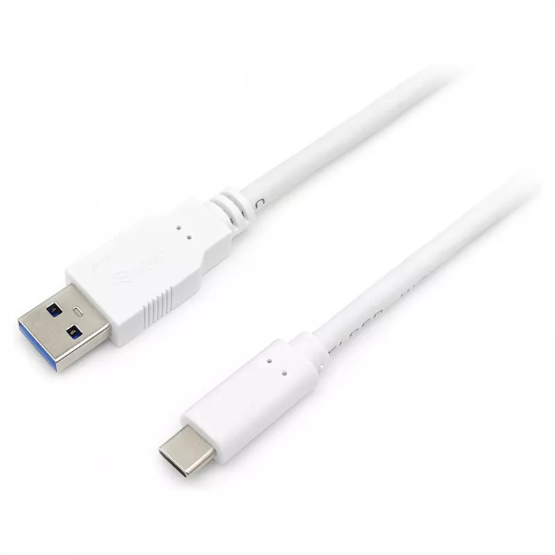 USB 3.2 Gen 1 C na A kábel EQUIP 0,5 m 5 Gbit/s biela (USB-C na USB-A, niklované kontakty)
