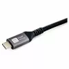 USB4 Gen3x2 C–C kábel EQUIP 128380, 0.5 m, PD 3.1 240W, 40 Gbps, 8K/60Hz, čierny