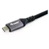USB4 Gen3x2 C–C kábel EQUIP 128380, 0.5 m, PD 3.1 240W, 40 Gbps, 8K/60Hz, čierny