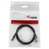 USB4 Gen3x2 C–C kábel EQUIP 128380, 0.5 m, PD 3.1 240W, 40 Gbps, 8K/60Hz, čierny