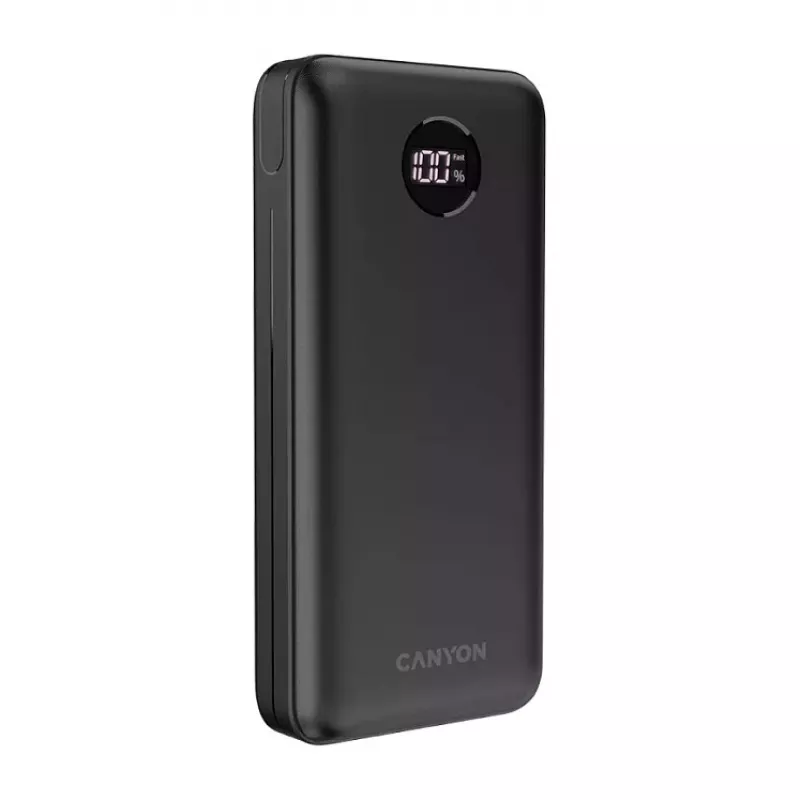 Canyon PB-2002 powerbanka 20 000 mAh PD20W čierna