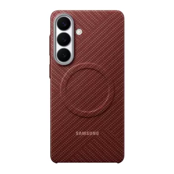 Samsung Carbon Magnet puzdro Galaxy S26+, červená