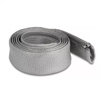 Opletená hadica DeLOCK 20832 2 m x 50 mm sivá