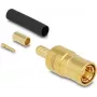 DELOCK SMB konektor samec 91786 na krimpovanie RG-174 a RG-316 so zmršťovacou hadicou