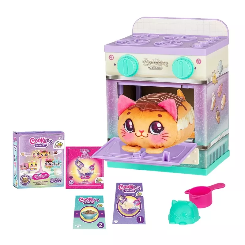 Kreatívna sada Cobi Cookeez Makery – pečené sušienky, DIY zdobenie sušienok a hracia sada