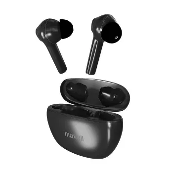 Maxell Dynamic+ bezdrôtové slúchadlá s nabíjacím puzdrom Bluetooth čierne