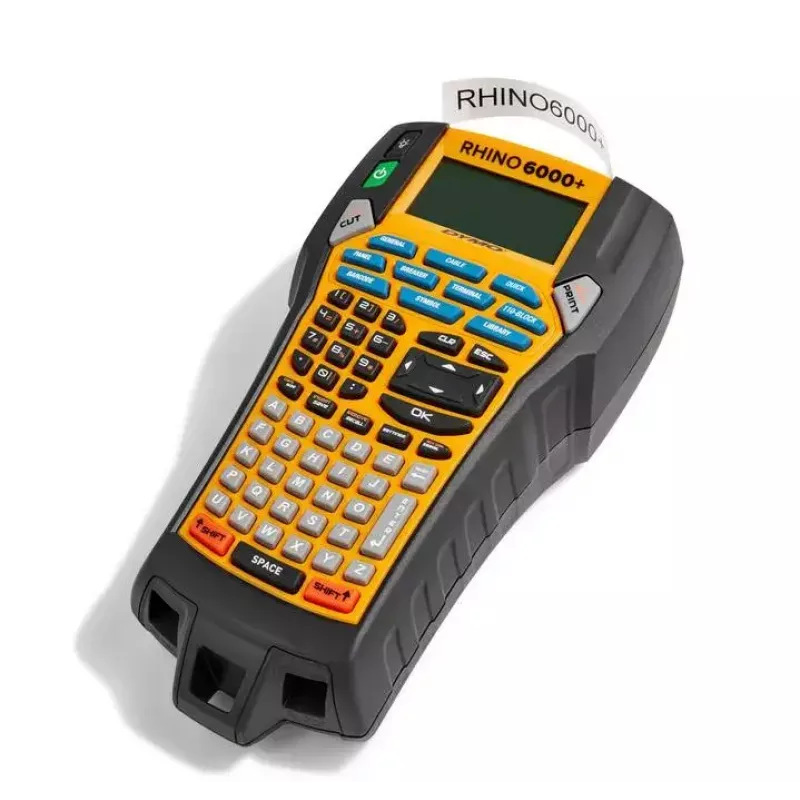 DYMO RHINO 6000+ ABC CASE UK termotransfer termotlač čierna žltá