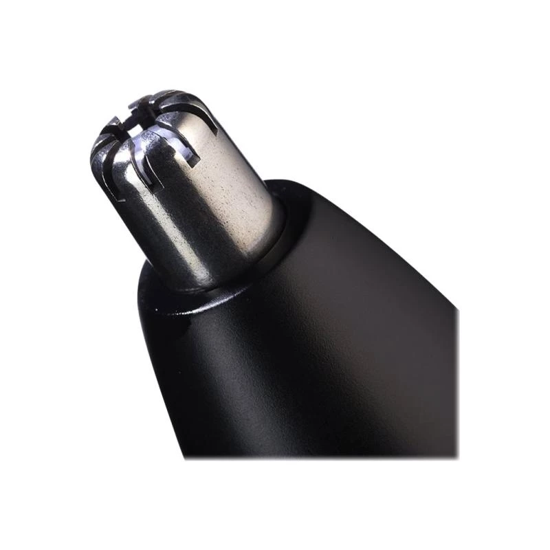 Precízny zastrihávač BABYLISS E652E na uši a nos, čierny, AA batéria