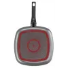 Grilovacia panvica Tefal Easy Plus B5694053 hranatá sivá 260 mm