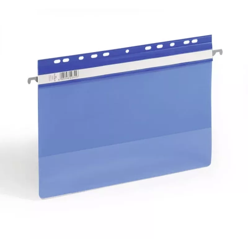Závesný zakladač Durable 2561-06 A4 plast modrý transparentný