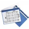Závesný zakladač Durable 2561-06 A4 plast modrý transparentný