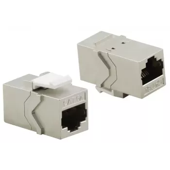 Keystone modul Helos 304268 plochý strieborný RJ-45