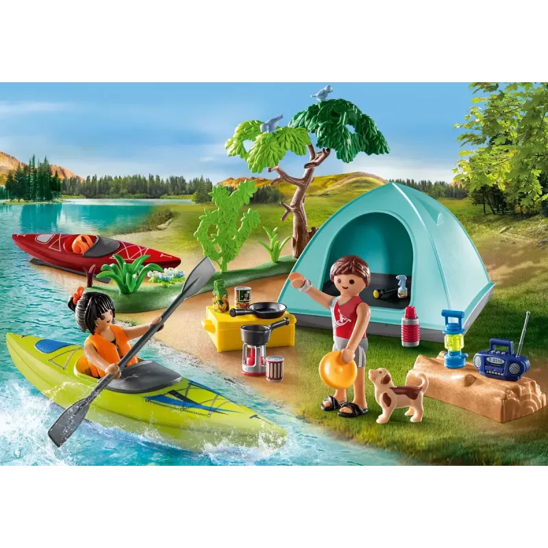 Akčná/dobrodružná sada Playmobil FamilyFun 71425 viacfarebná