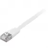 Sieťový kábel Equip Kat.6A U/FTP plochý patch kábel RJ-45 10m biely