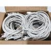 Equip 635510 Sada patch káblov Cat.6 S/FTP LSZH, RJ-45, 1 m, biela, 40 ks