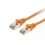 Sieťový kábel Equip Cat.6 S/FTP patch kábel RJ-45 50m oranžový