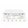 Optická zváracia krabica DIGITUS DN-96330/9APC 1U, osadená 6x LC-APC DX, OS2, polymér/oceľ, svetlosivá