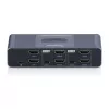 KVM prepínač DIGITUS DS-12856 USB-C/USB-A 2-portový Dual HDMI 4K60Hz (USB 3.2 Gen 1)