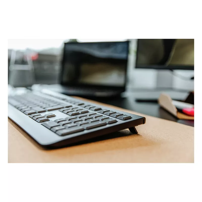 Cherry KW 3000 univerzálna RF bezdrôtová QWERTY portugalská čierna