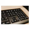 Cherry KW 3000 univerzálna RF bezdrôtová QWERTY portugalská čierna
