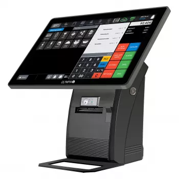 All-in-One Olympia T215K 15 palcov (38,1 cm) dotykový displej, Android 11, termotlačiareň (8 cm), čierny