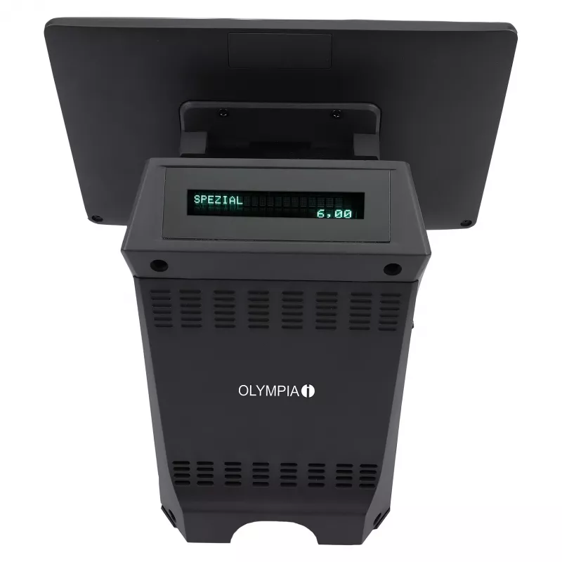 All-in-One Olympia T215DK 38,1 cm (15 palcov) dotykový displej Android 11, termotlačiareň 8 cm, čierny