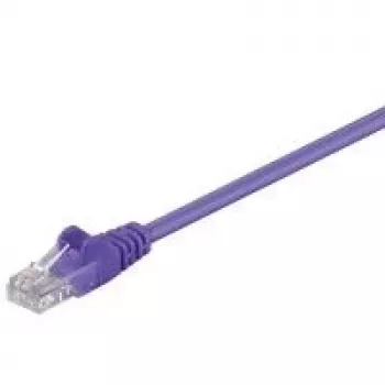 Sieťový kábel Goobay 95281-GB fialový 5 m Cat5e U/UTP