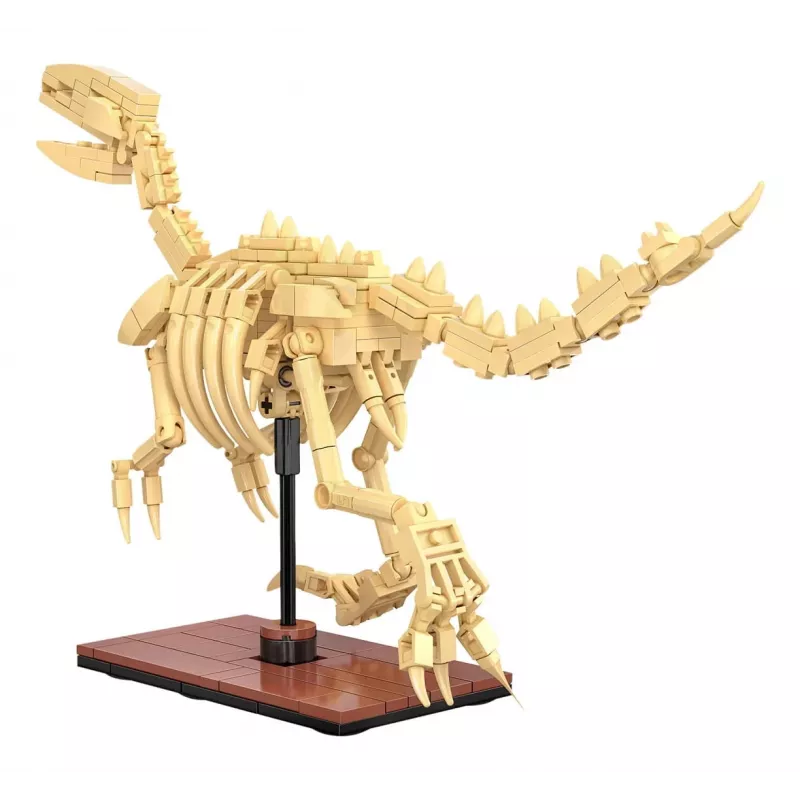 Stavebnica Jamara CaDA dinosaurus fosília Velociraptor — 256 dielov, vek 8+, béžová/hnedá