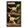 Stavebnica Jamara CaDA dinosaurus fosília Velociraptor — 256 dielov, vek 8+, béžová/hnedá