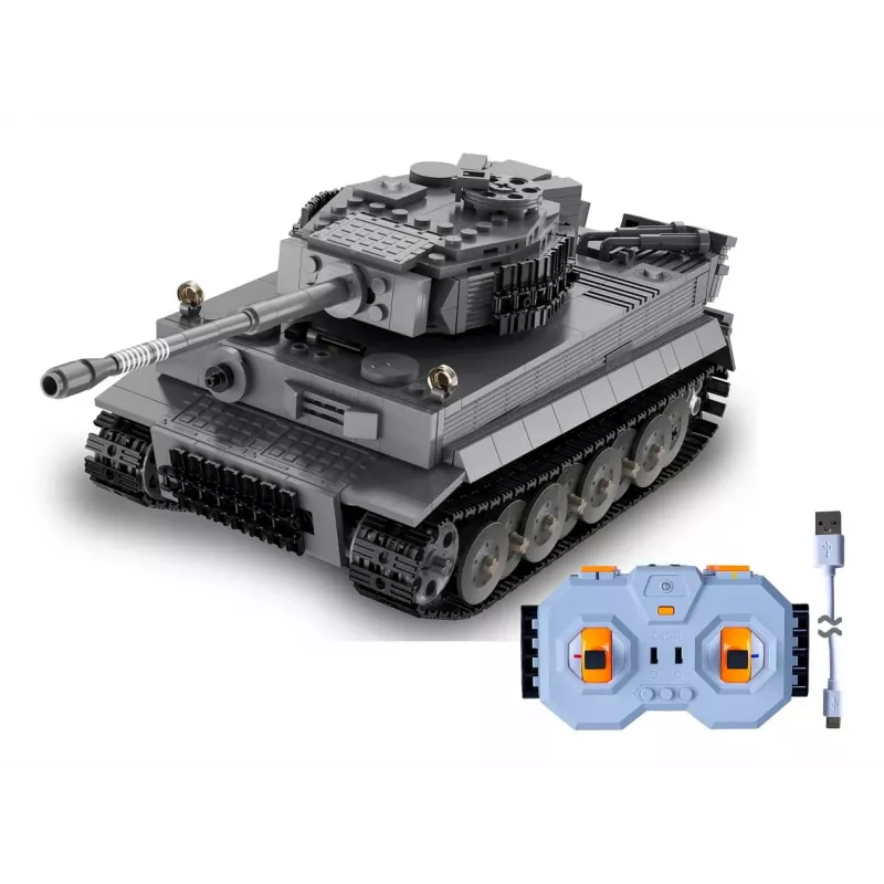 Model tanku Jamara CaDA Tiger mierka 1:35, elektromotor, Li-Ion batéria, pre deti od 8 rokov