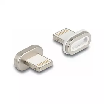 Magnetický 8-pin Lightning adaptér DELOCK 8-pin Lightning konektor samec (model 66574)