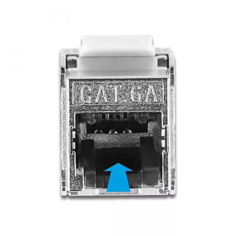 Kábel RJ45 konektor samec na Keystone modul RJ45 konektor samica DeLOCK 87029