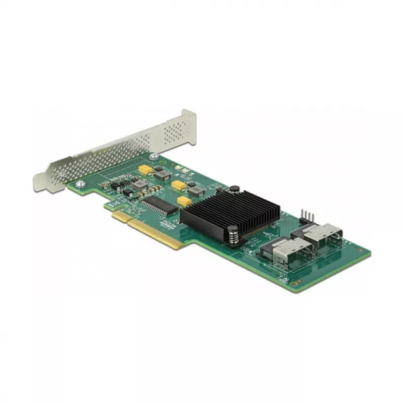 DeLOCK 8-násobná SATA PCI Express x8 karta s prepojovacím káblom