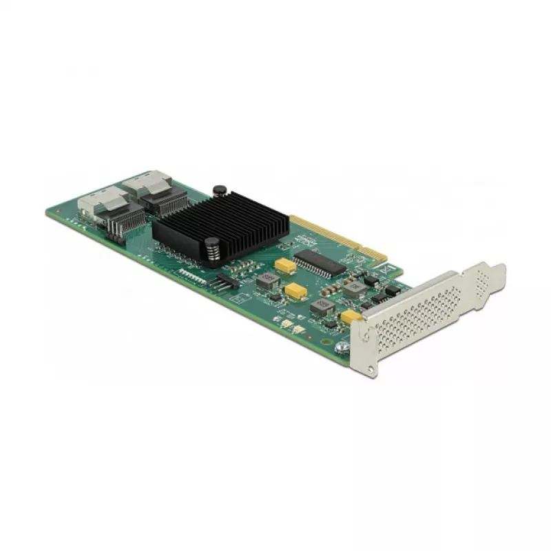 DeLOCK 8-násobná SATA PCI Express x8 karta s prepojovacím káblom