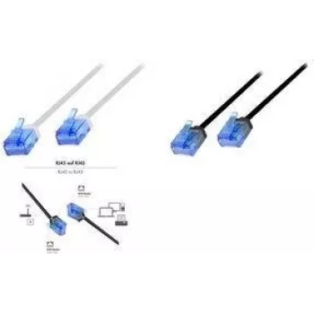 Logilink CQ3101U ethernetový patch kábel biely