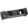 Powerframe zásuvkový modul Bachmann BM0024291 s 1x CEE7/3, 1x USB-C PD 45W, 1x CM kábel L=0,2m