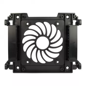 Inter-Tech montážny rám 1x5,25 pre 1x2,5 / 1x3,5 /12cm ventilátor