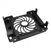 Inter-Tech montážny rám 1x5,25 pre 1x2,5 / 1x3,5 /12cm ventilátor