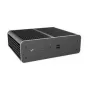 Akasa Euler CMX Mini-ITX bezventilátorová PC skriňa A-ITX61-S1B – čierna, Mini skriňa pre pasívne chladené systémy