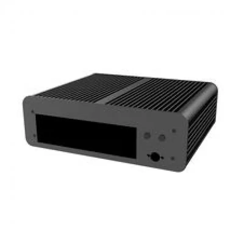 Akasa Euler CMX Mini-ITX bezventilátorová PC skriňa A-ITX61-S1B – čierna, Mini skriňa pre pasívne chladené systémy