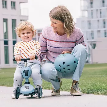 Trojkolka kolobežka Scoot & Ride 96271 modrá detská 2,8 kg